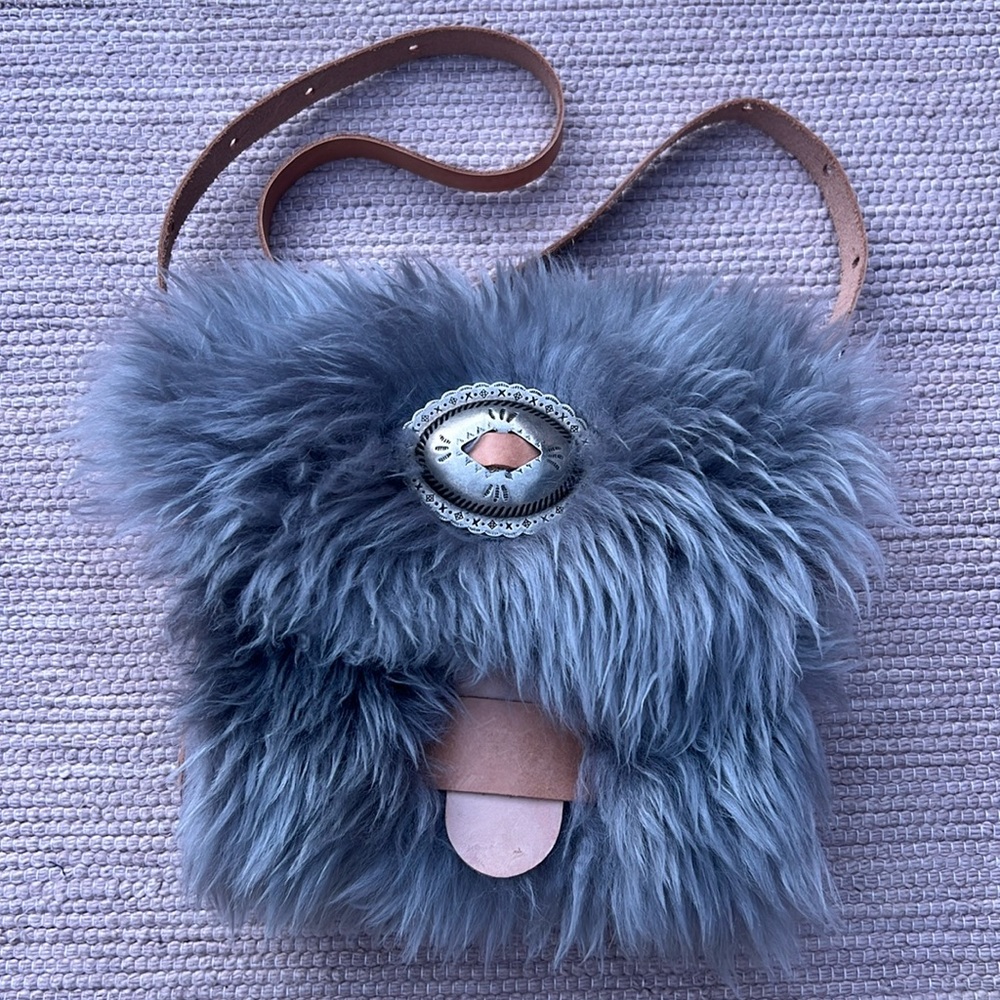 IDA + MOON shearing outlaw mini bag